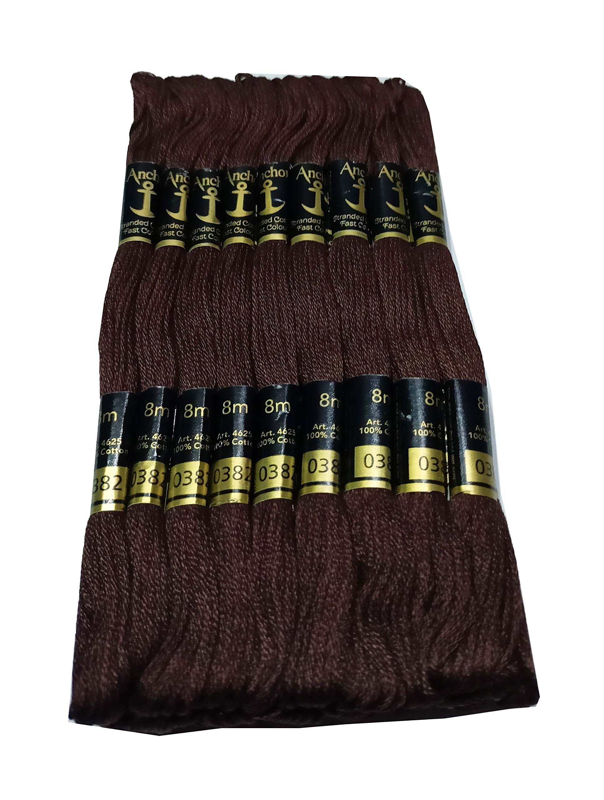 ABN EXPORTS Anchor Cross Stitch Cotton Embroidery Thread Floss Sewing Skeins DN NO. 382