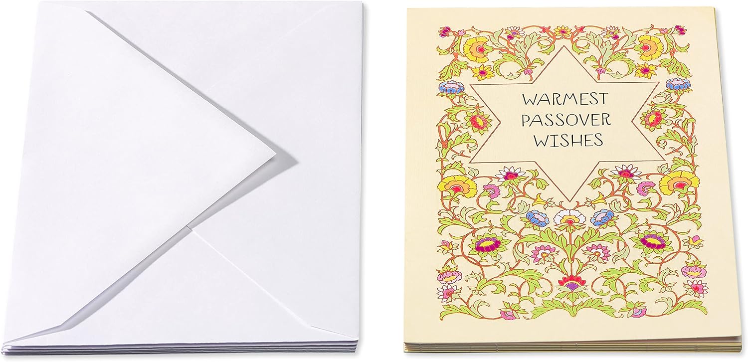American Greetings Passover Cards, Warm Wish for Blessings (6-Count)