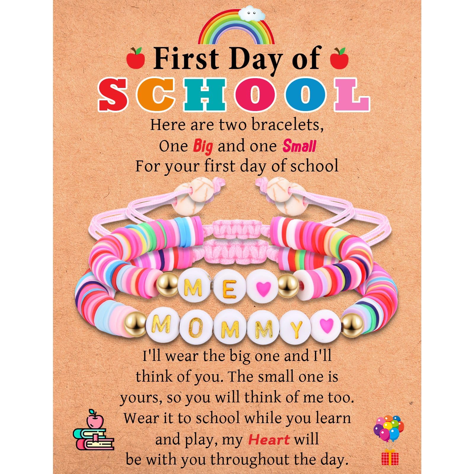First Day of School Kindergarten Preschool Gifts for Girls