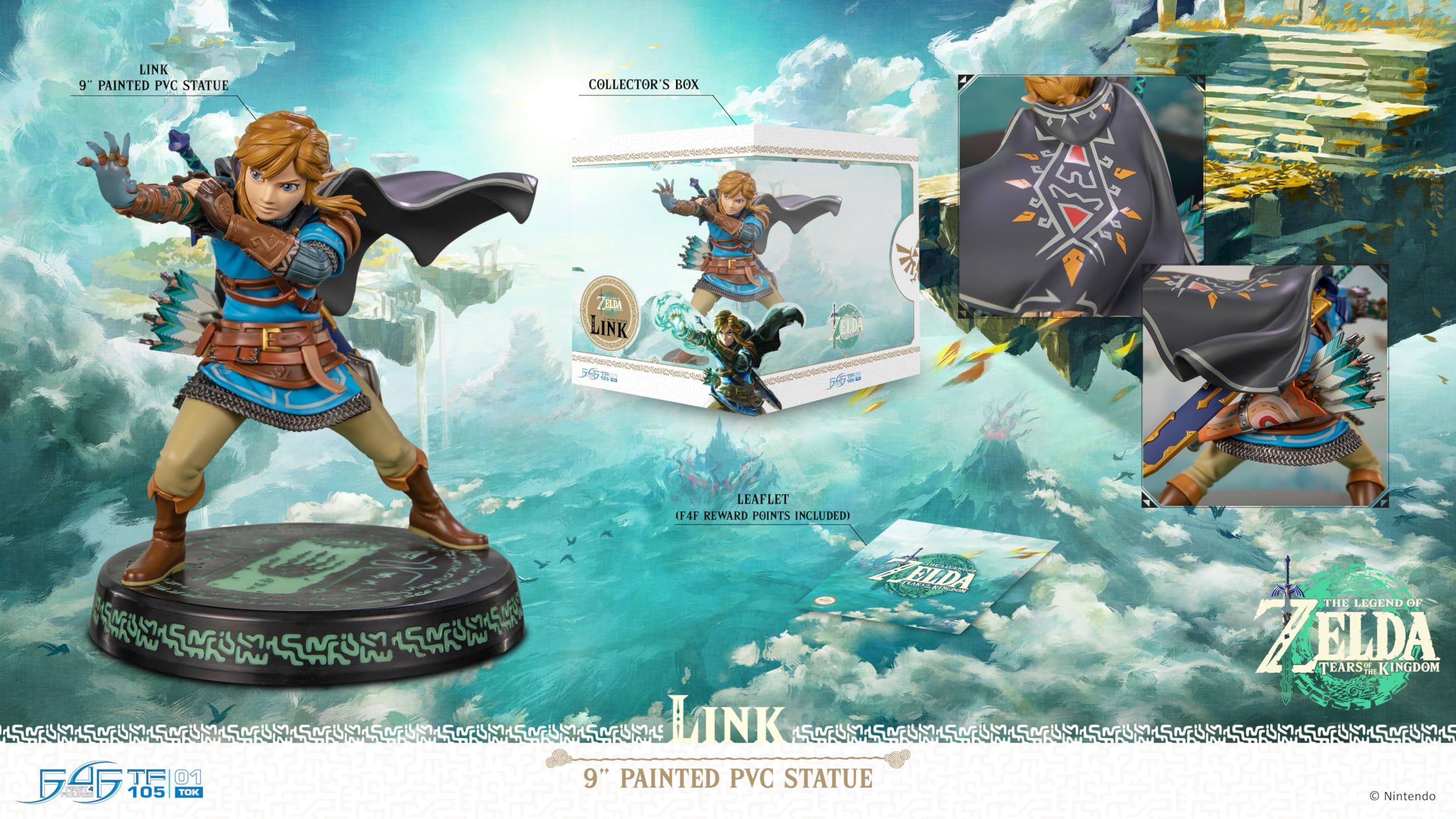 First4Figures - LINK! The Legend of Zelda: Tears of the Kingdom PVC/Figures