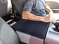 Vista 3 de Auto Console Covers - Funda para reposabrazos de consola central de alta calidad compatible con Ford F-150 2015-2022, funda de consola central