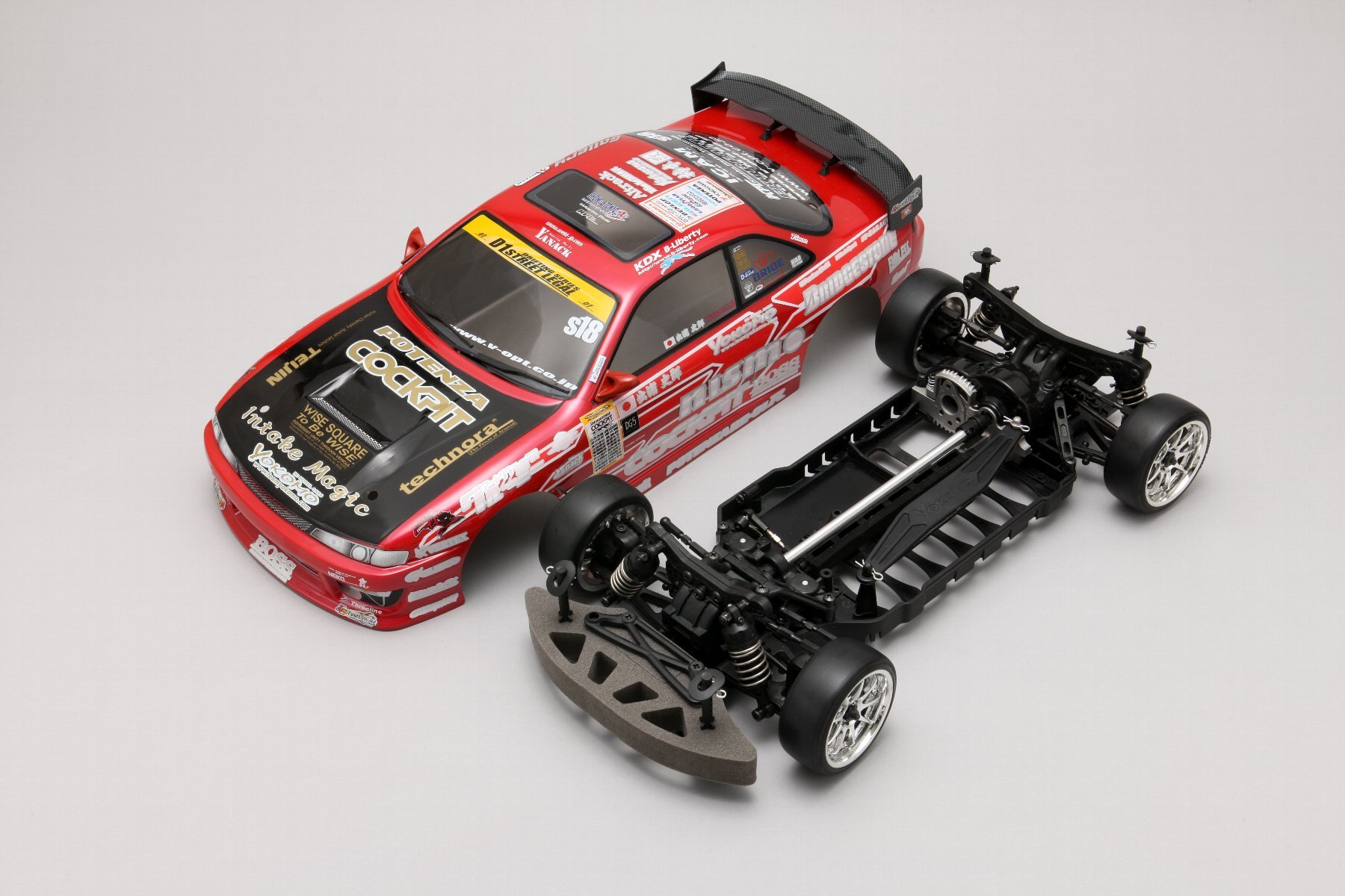 YOKOMO 460 POWER S14 SILVIA ゼクスエアロセット YOKOMO 460 POWER S14 SILVIA ゼクスエアロセット