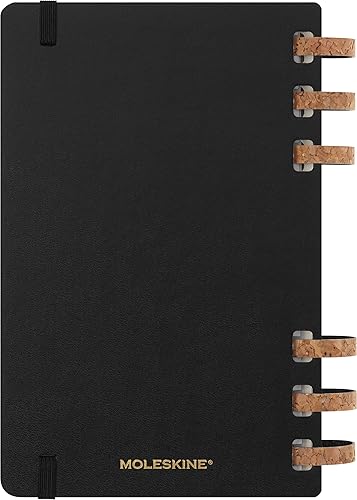 Miniatura 2 de Moleskine Agenda académica en espiral 2024, 12M, grande, negro, tapa dura (5 x 8.25)