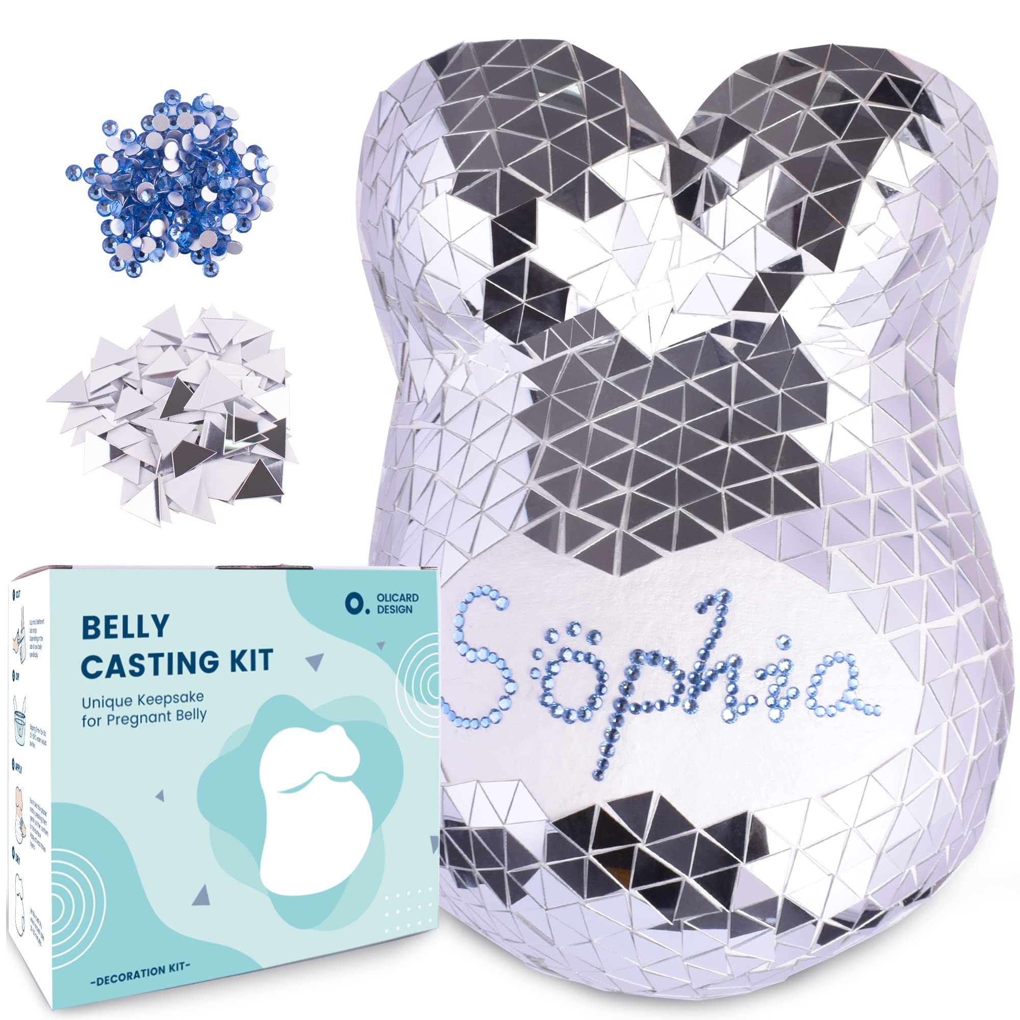 Buy Olicard Belly Casting Kit Pregnancy, Belly Cast Kit for Expecting
