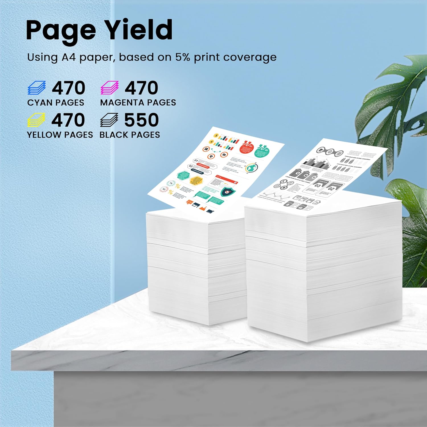 Remanufactured Ink Cartridges Replacement for Epson 202 Ink Cartridges 202XL T202 T202XL for Expression Home XP-5100 XP5100 Workforce WF-2860 WF2860 Printer (BCMY, 4 Pack) - Image 3