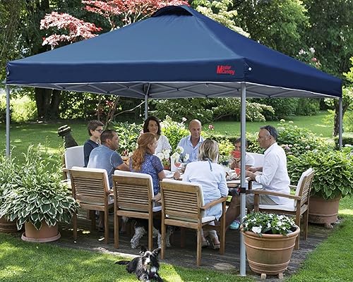 Miniatura 5 de MASTERCANOPY - Toldo plegable que incluye funda de transporte con ruedas, 4 bolsas de arena de contrapeso y 4 estacas