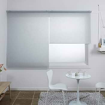 模擬出品　巻取りなしのロールスクリーン　グレー色（購入不可） 81Z2kzcmXqL._UF350,350_QL50_.jpg