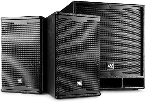 Power Dynamics PD Combo1800 Active Speaker Kit - 18" Subwoofer & Two 10" Tops, 1800W Bluetooth PA System for Live Bands, DJs, Event Venues & Churches