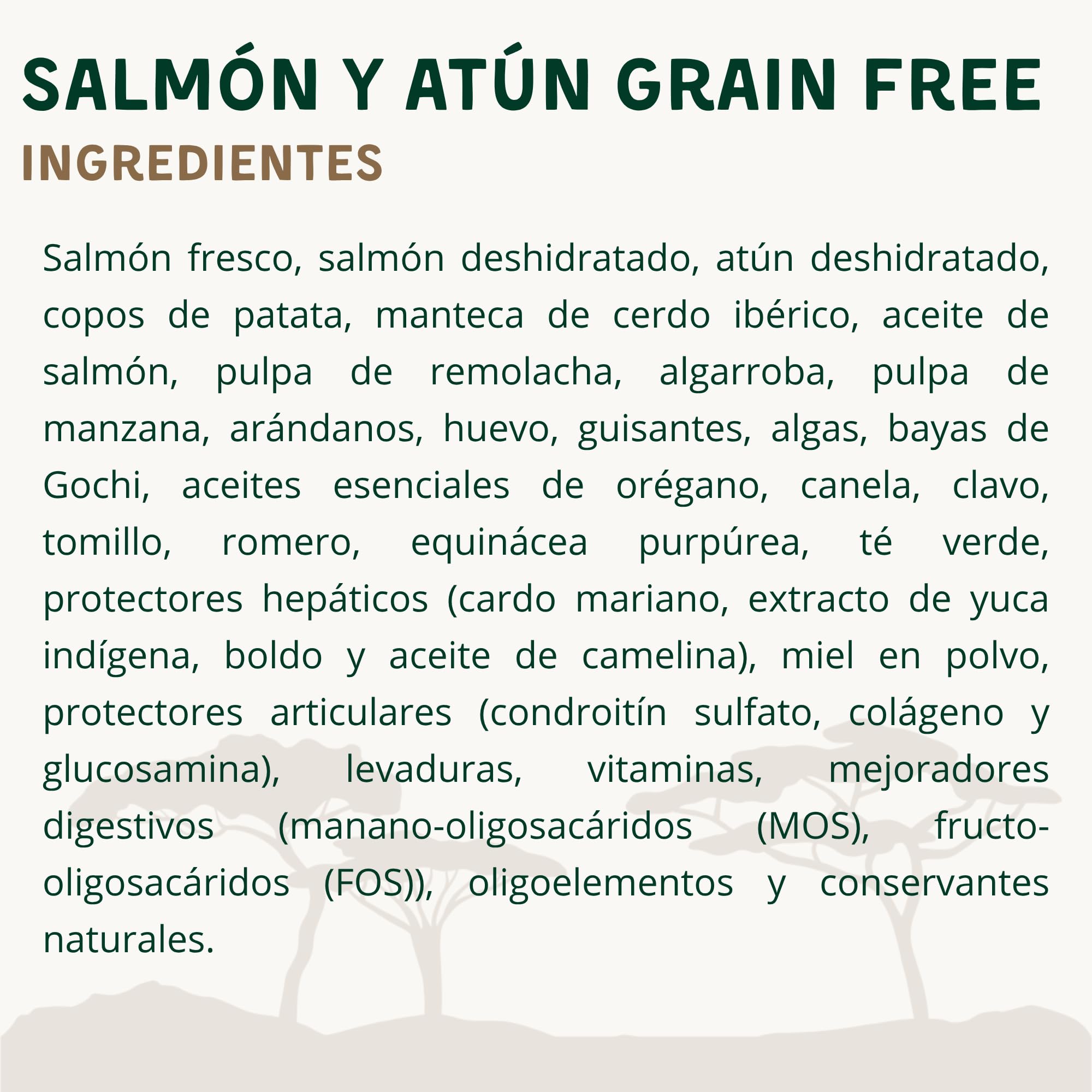 Pienso Hipoalergénico para Perros Adultos con Salmón y Atún, Savanna Hypoallergenic Sin Cereales Grain Free, Piel Sensible y Digestión, Racao Caes Sem Cereais, Todas Las Razas, 14 Kg