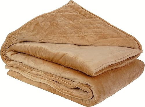 Miniatura 11 de Minky - Manta con peso, tamaño grande King de 90 x 92 pulgadas, manta pesada de 15 libras con cuentas de vidrio de primera calidad, manta de