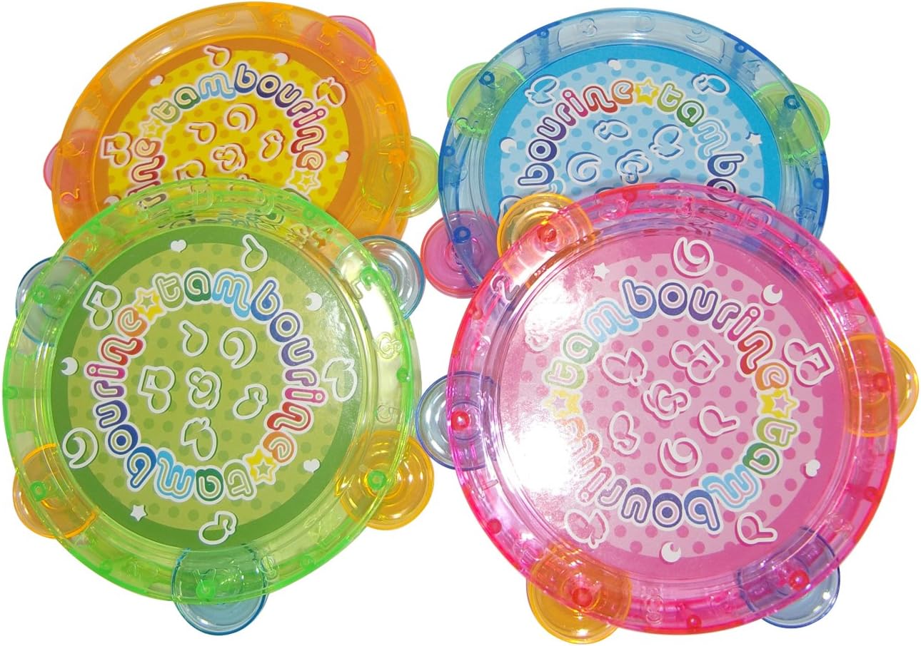 Amazon 小物玩具 タンバリン 24個入り 縁日用品 おもちゃ