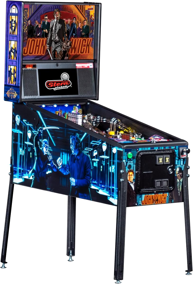 Stern Pinball John Wick with Insider Connected, Pro Edition Arcade Pinball Machine