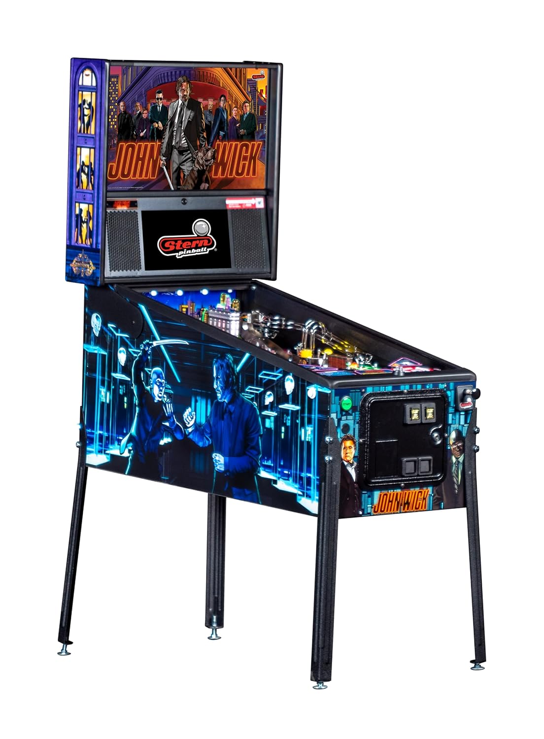 Stern Pinball John Wick with Insider Connected, Pro Edition Arcade Pinball Machine