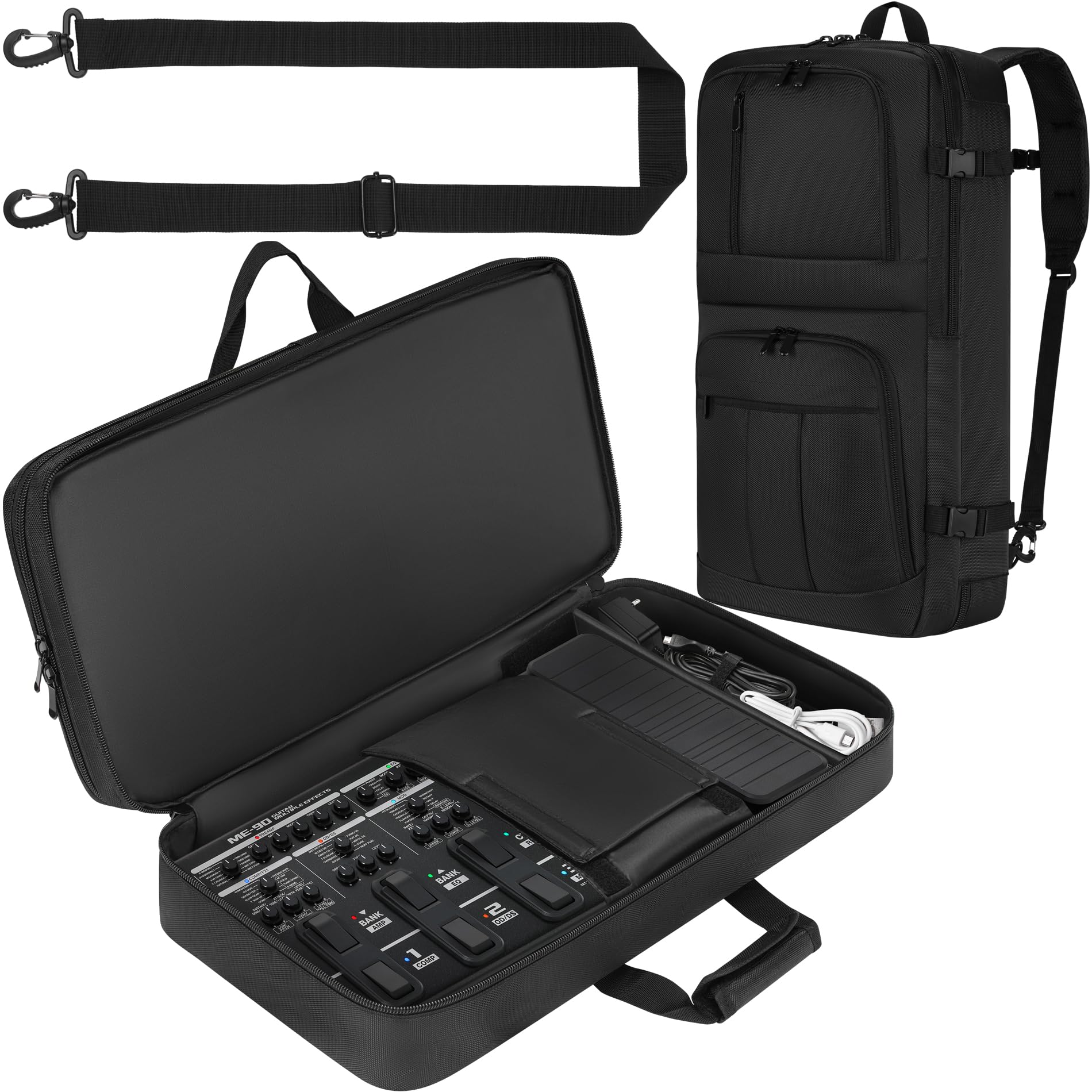 Amazon | ペダルボードケース Boss ME-80 / GT-1000 / GX-100 / ME-90