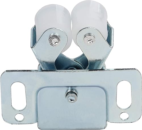 Miniatura 6 de Rok Hardware 1 paquete de cierre de rodillo doble de zinc con clavija para puertas de gabinete, pestillo de gabinete de caravana, gabinetes de