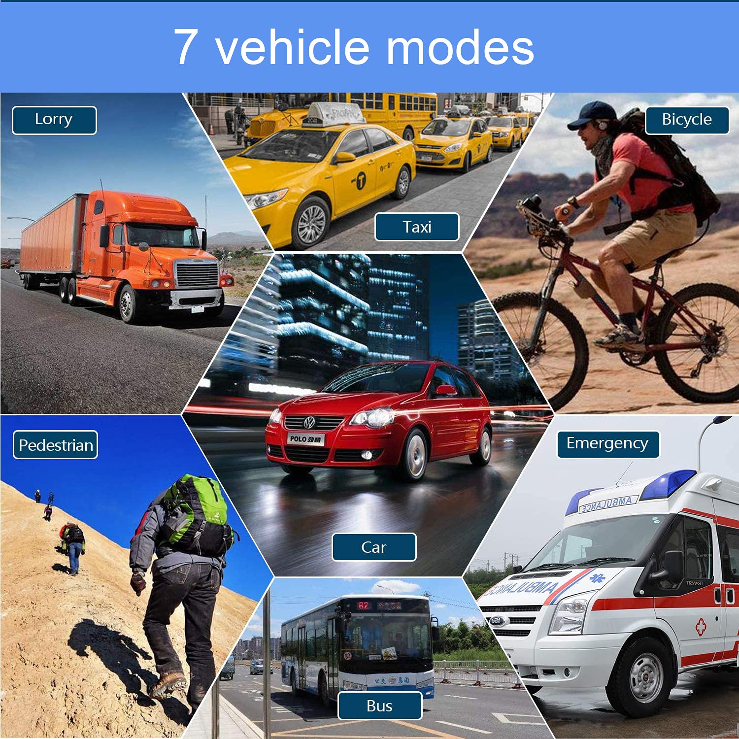 Truck Sat Nav UK for HGV & Lorry, GPS Navigation System with POI Search, Custom Truck Routing, 2026 UK & Europe Maps, Free Lifetime Updates, 9 Inch Display, Speed Camera Alerts, Voice Guidance — view 4