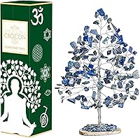 Vista 20 de Rose Quartz Gemstone Tree of LifeNatural Reiki Crystals Gemstone Chakra Tree for Positive Energy, Geode Agate Slice Base, Feng Shui Decor, Good