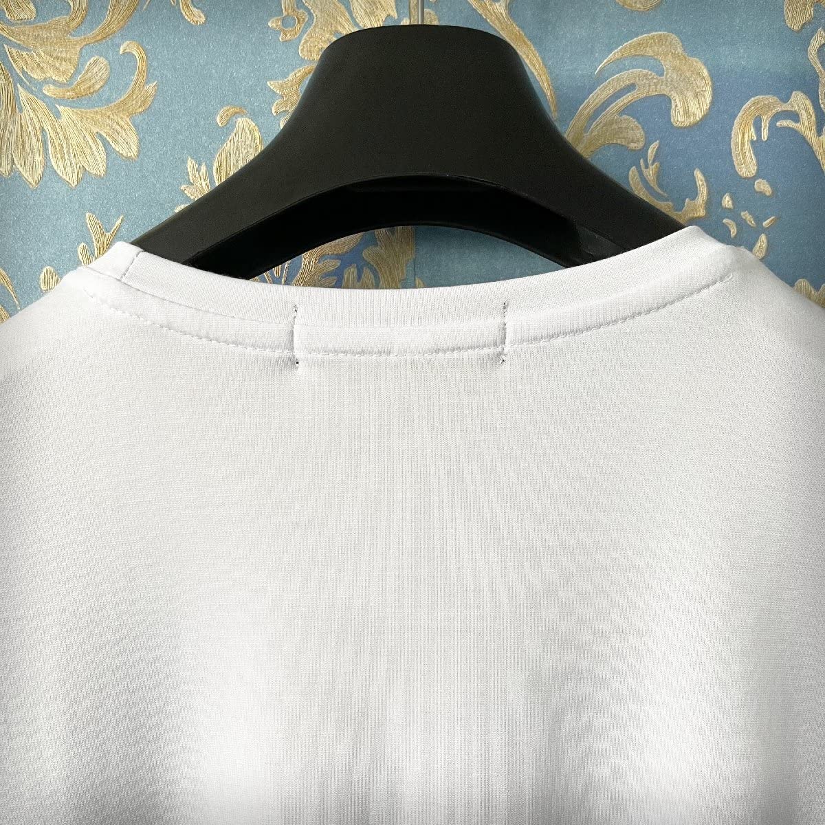 Amazon.co.jp: 2万christian miladaミラノ発半袖Tシャツ上品 薄手 快適