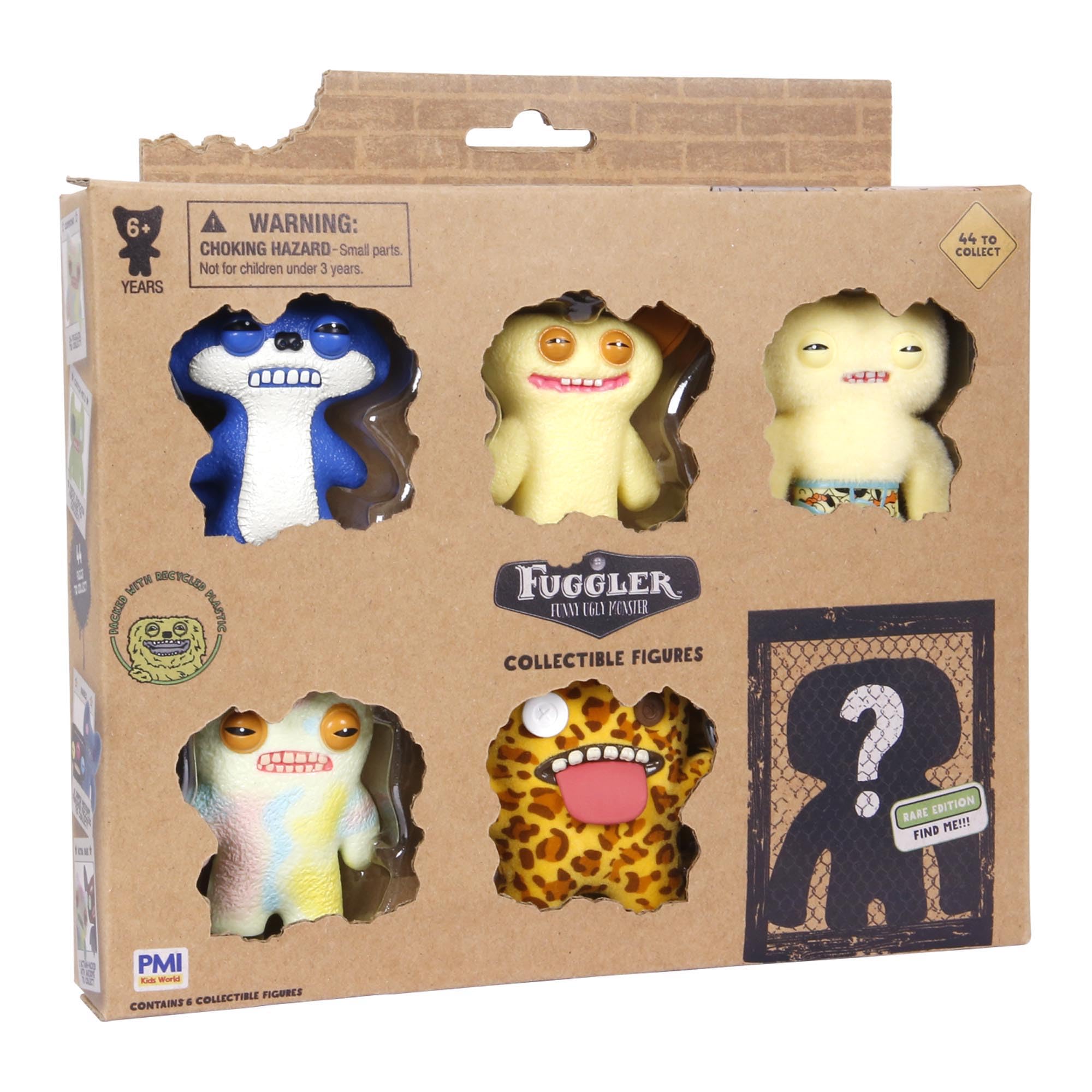 Fuggler Borse cieche per bambini, confezione con 6 statuette da collezione Mystery Fuggler e molto altro ancora, divertenti mostri brutti per ragazze, ragazzi