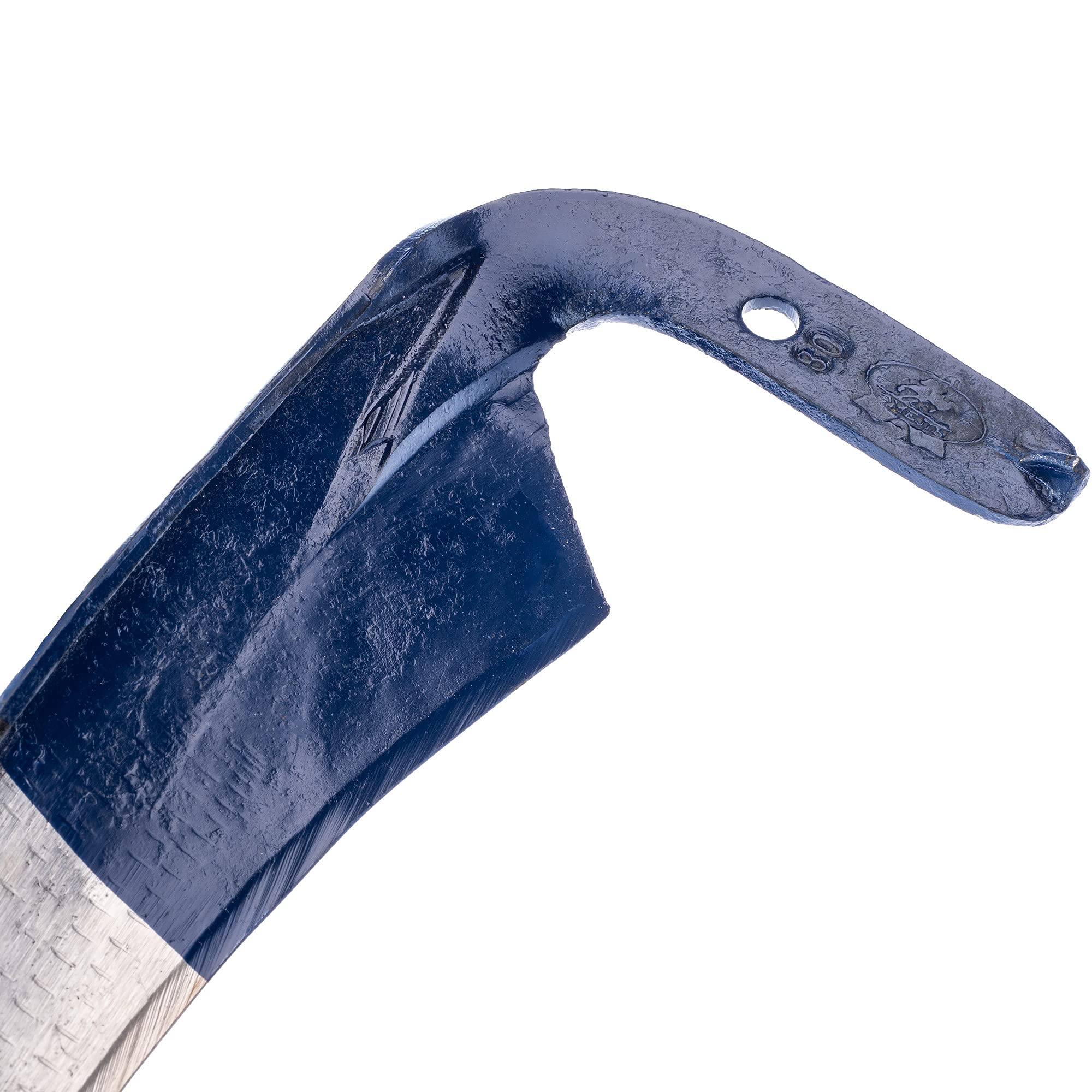KADAX Faucille de jardin en métal, faucille, faucille pliante, faucille pour plantes sauvages, faux, faucille de jardin, faucille à herbe, faucille à feuilles, faucille à main, petite faucille (80 cm)