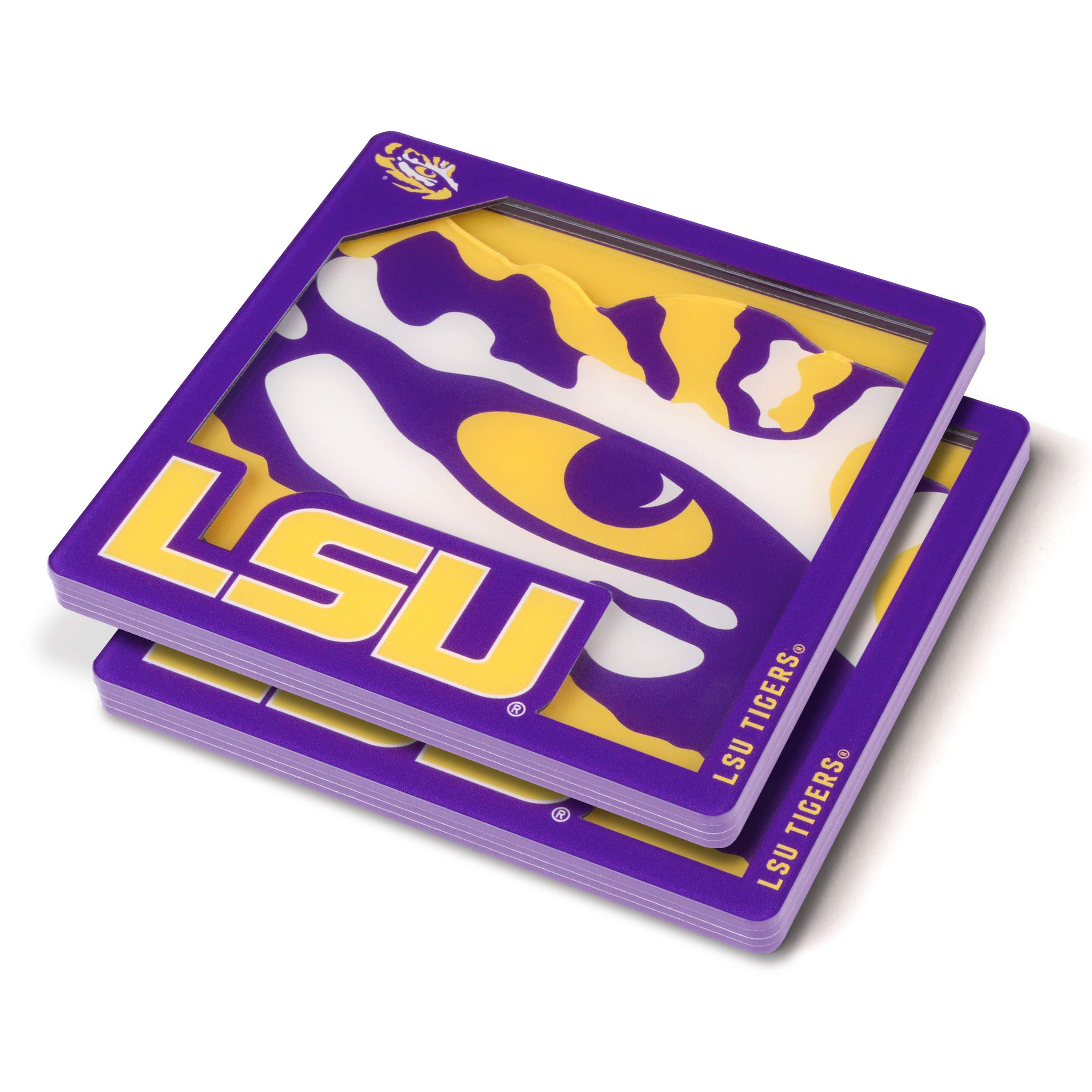 YouTheFan NCAA NCAA 3D Logo Series Coasters