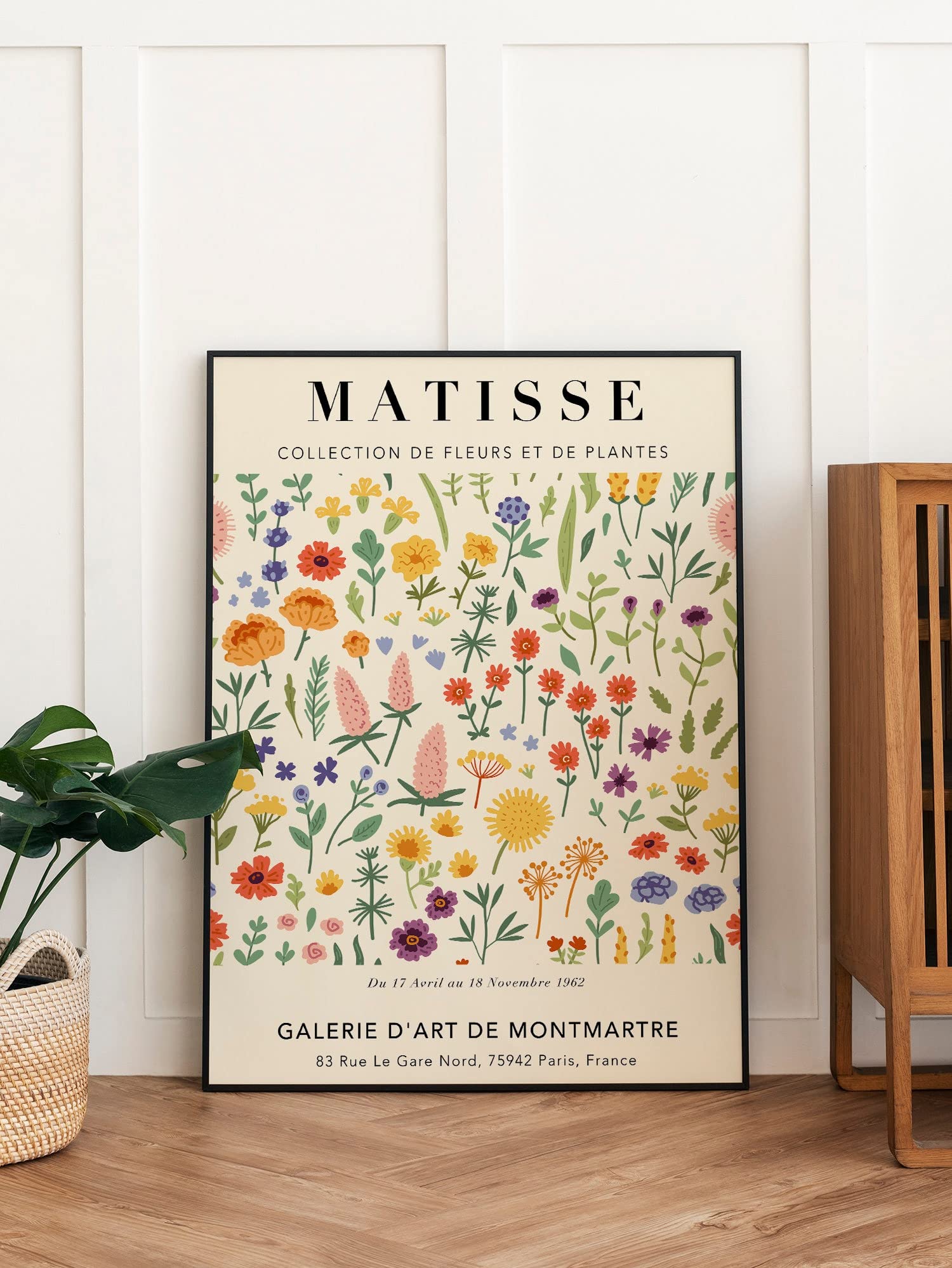 Amazon.com: Wall Art Print Matisse Flowers Poster, Flower Market