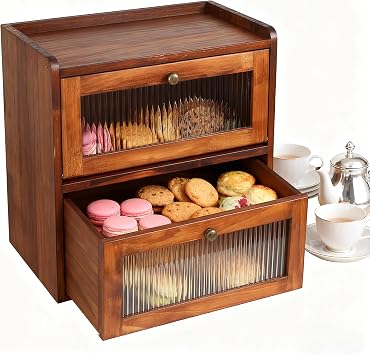 Polegas Bread Box for Kitchen