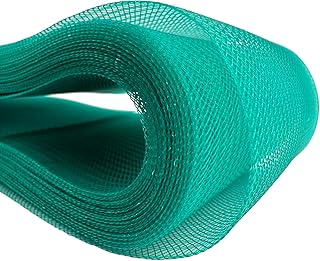 STARLIGHT TRIMMINGS 3 Inch Soft Horsehair Braid 22 Yards Sewing Trim Veil Wedding Accessory (Teal)