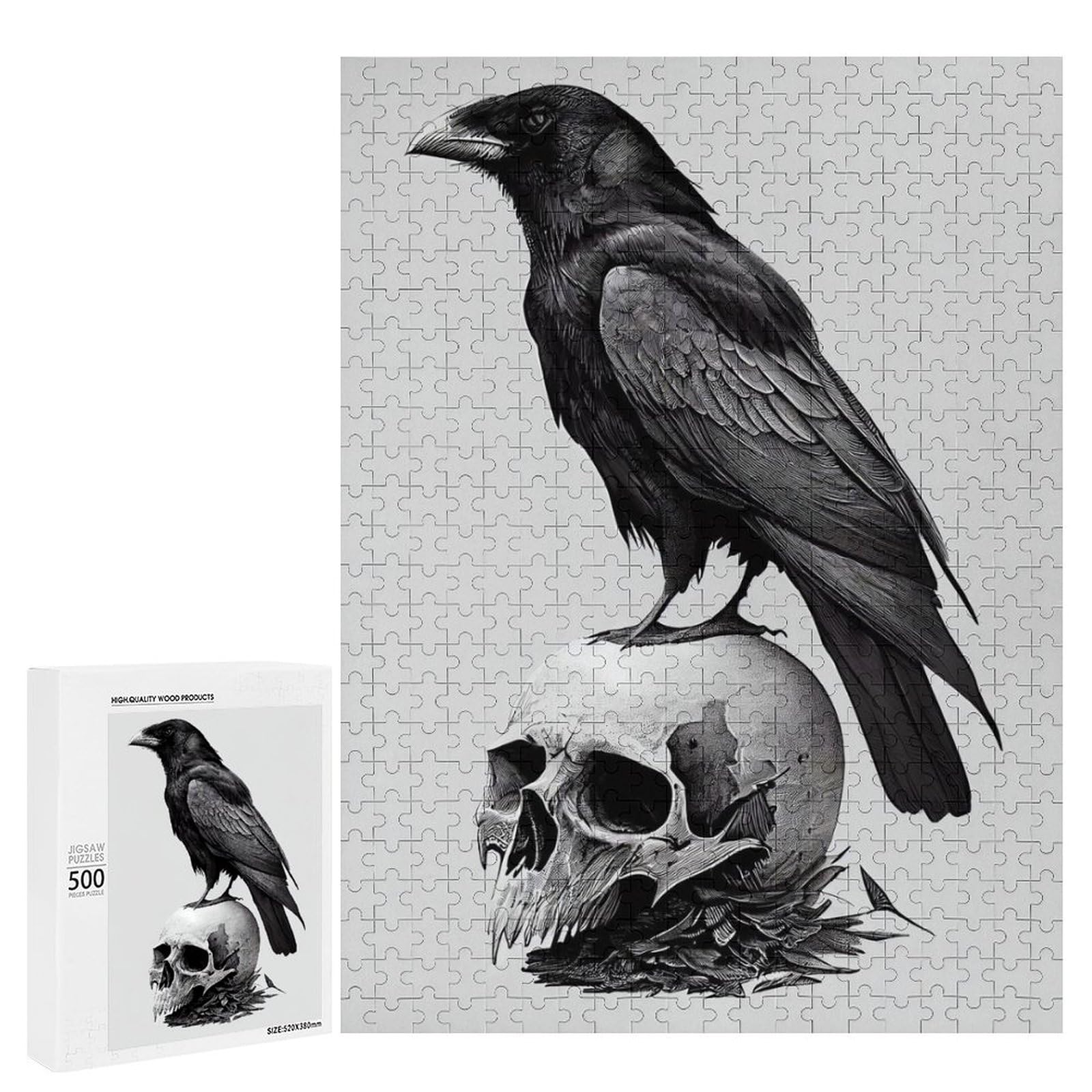 Rompecabezas para adultos de calaveras 500 PCS: reconecta contigo mismo y relaja tu mente 8