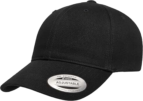 帽子 DAD 02 CAP. COTTON. TWILL BLACK Amazon.com: Flexfit Cotton Twill Dad Cap, Black, Small