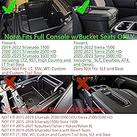 Vista 3 de EDBETOS Center Console Organizer Tray Compatible with Chevy Silverado 1500/GMC Sierra 1500 2019-2022 Accessories and 2020-2023 Silverado/Sierra