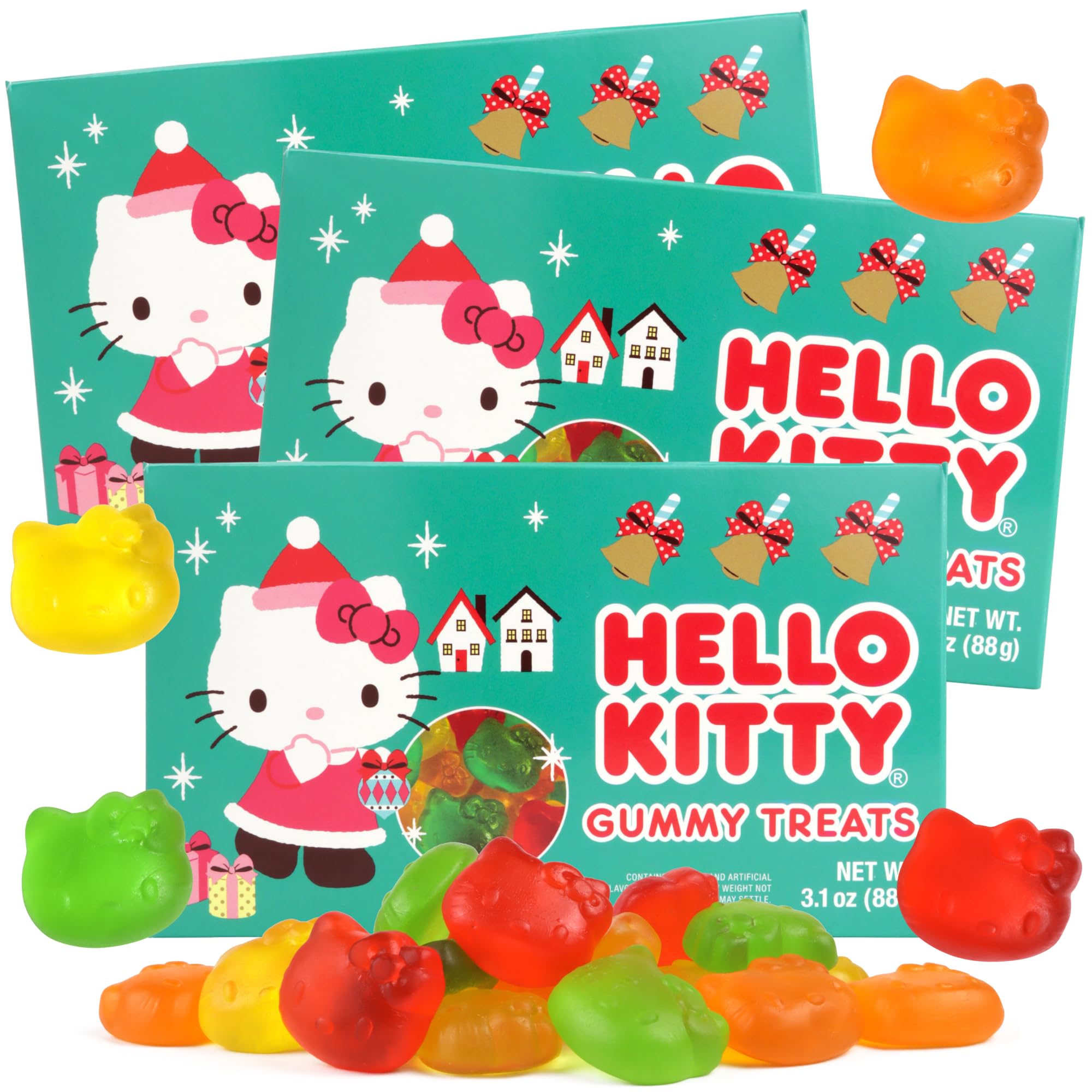 Amazon.com : Hello Kitty Christmas Gummies, Holiday Stocking