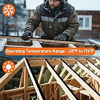 Vista 4 de WDG Cinta de vigueta de butilo para cubiertas, 8 rollos de cinta de viguetas de cubierta de 1-5/8 pulgadas x 50 pies, cinta selladora de butilo