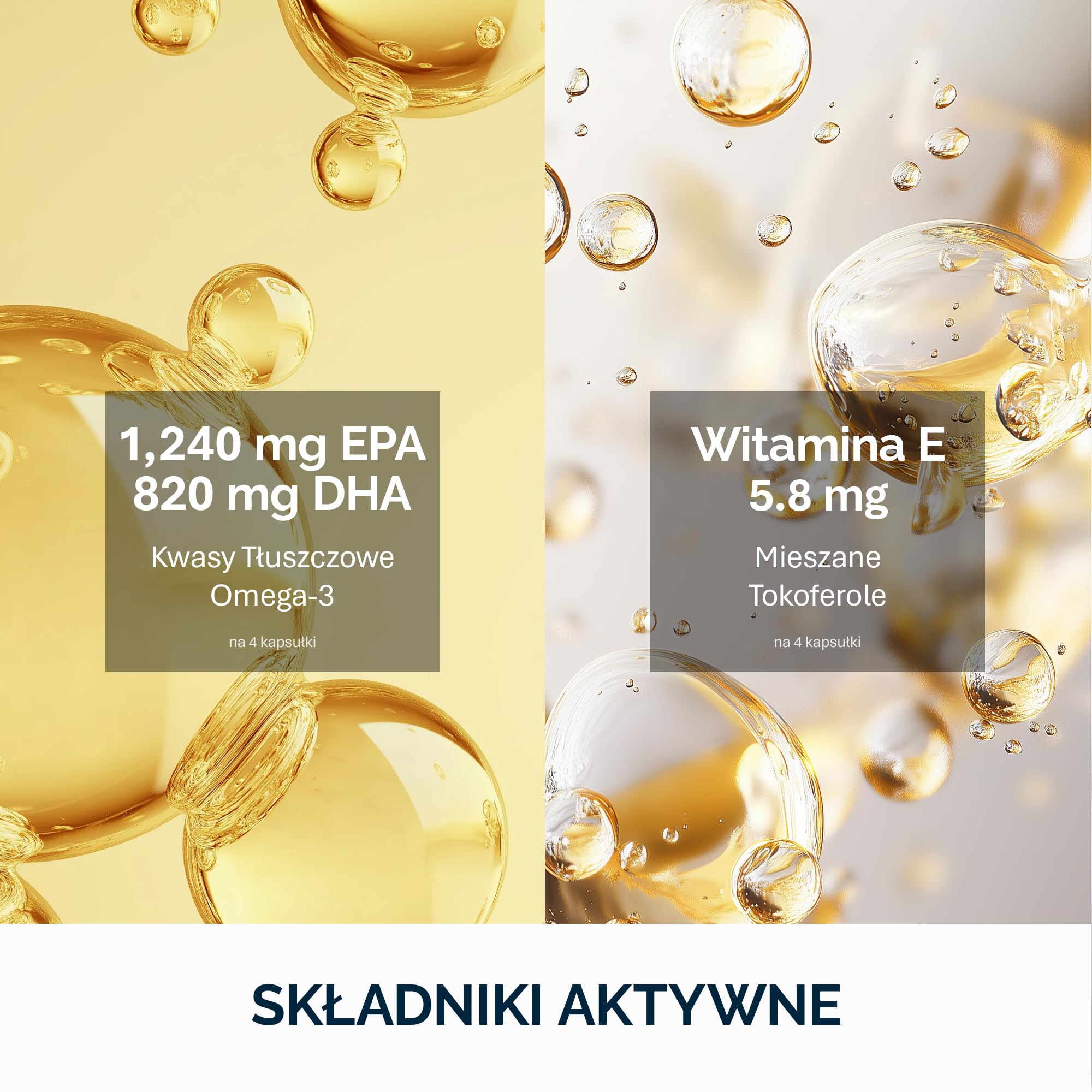 NFO Omega 3 Forte – 360 kapsułek | wysoka dawka oleju rybnego premium z Norwegii | z EPA DHA i witaminą E | Kształt estru etylowego | Opakowanie ekonomiczne | Made in Norway