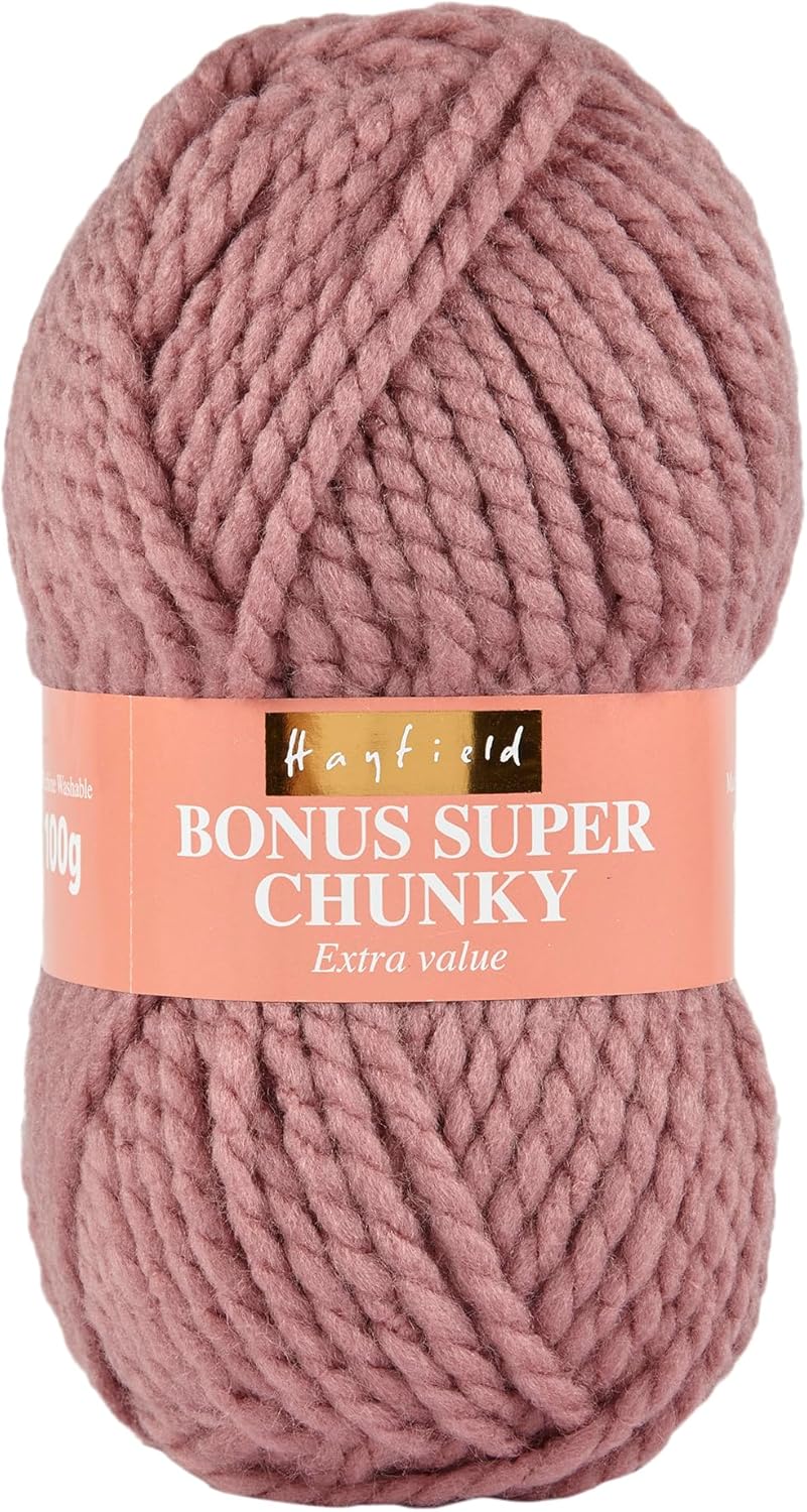 Sirdar Hayfield Bonus Super Chunky, Mauve (646), 100g