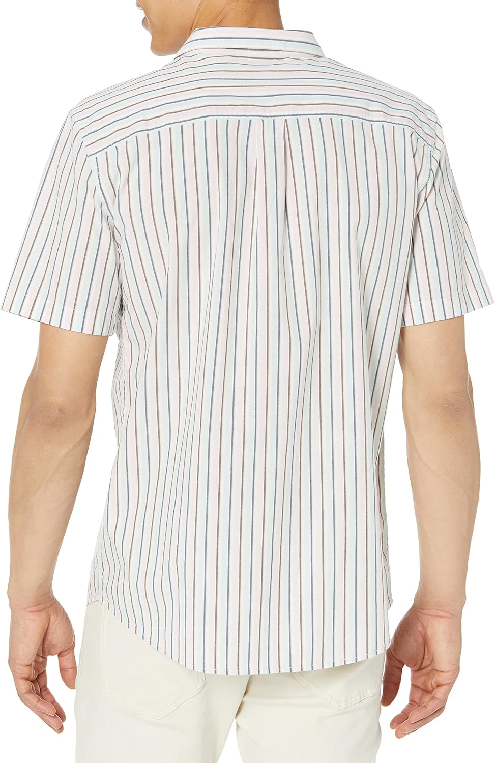 Amazon Essentials Men's Vacation Cotton Button-Down Resort Shirt, Short Sleeve - Image 5