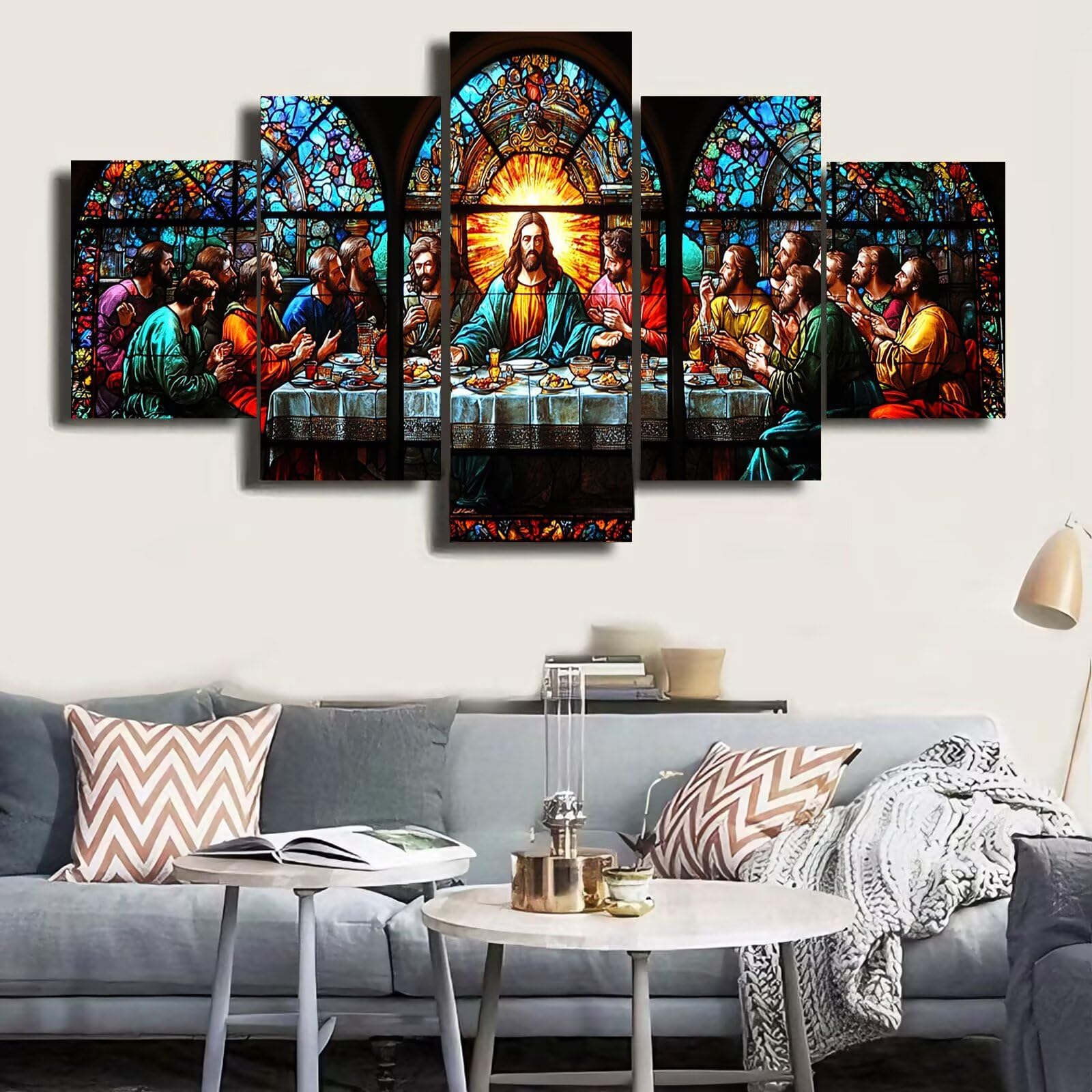 Diamentowa sztuka, ostatnia wieczerza, 5D, zestawy do malowania diamentami dla dorosłych, 5 sztuk, do malowania po numerach, dla dorosłych, religia, haft krzyżykowy, materiały plastyczne do dekoracji