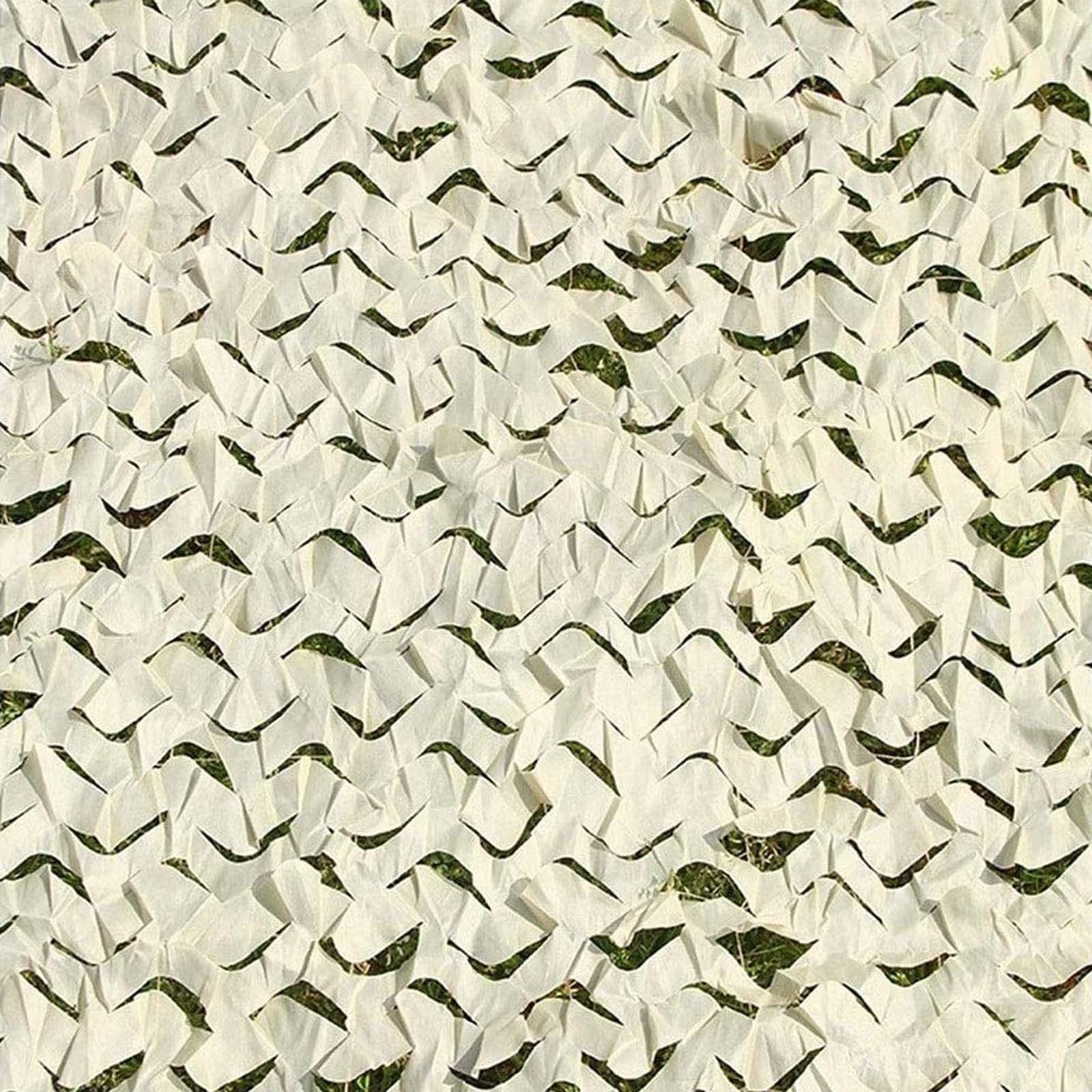 Filet De Camouflage Beige Renforcé – 2x5m – Tissu Oxford 210D – Pour Chasse, Camping, Pergola