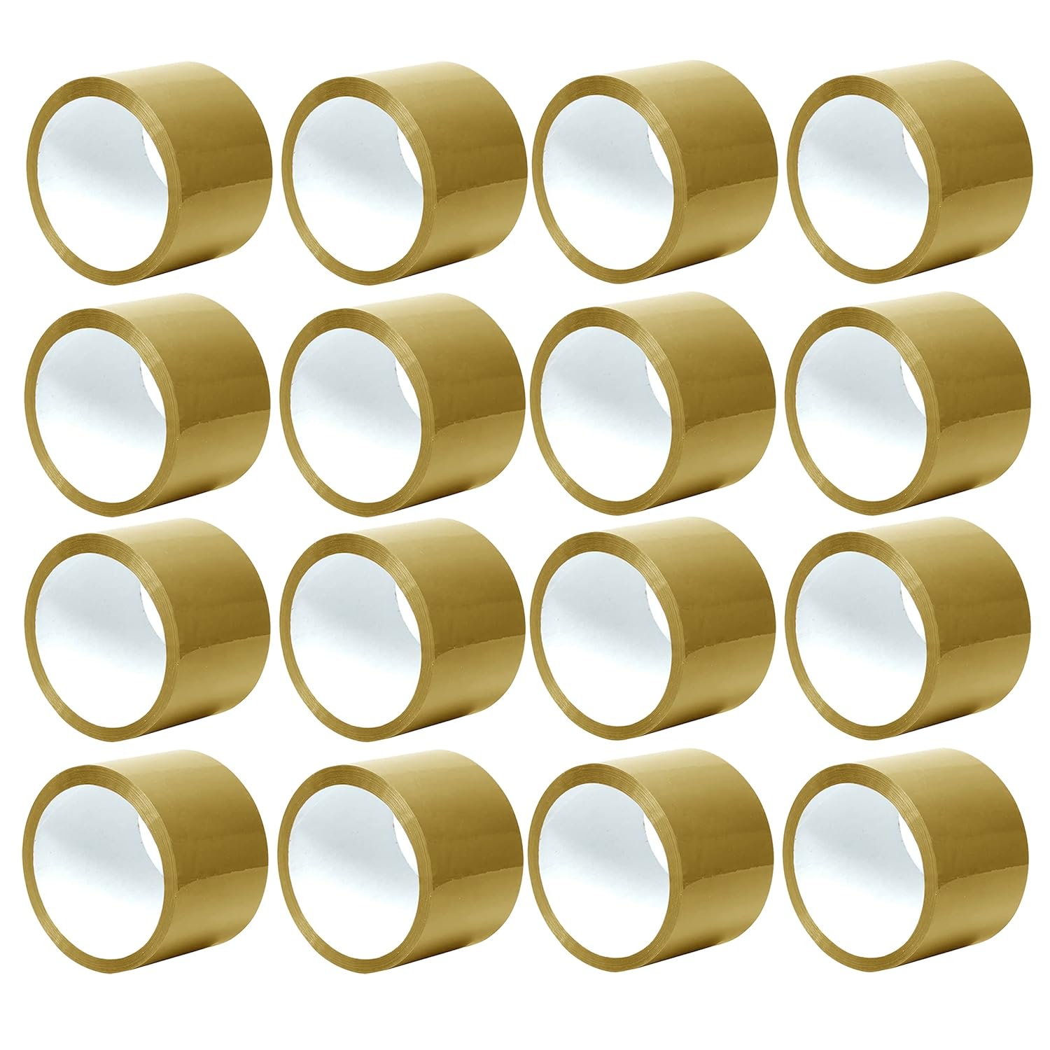 12 Rolls x 3” Inch 72mm x 65 Meters 42 Microns Brown Tape High Strength