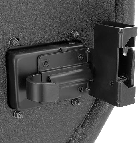 Miniatura 9 de ARIES 2500200 aluminio negro trasero Jeep Wrangler JL, medias puertas de tubo gladiador