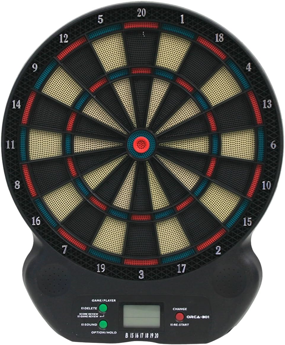 Carromco E-Dart LCD Display Battery Operated 1 - 8 Players 16 Games Orca