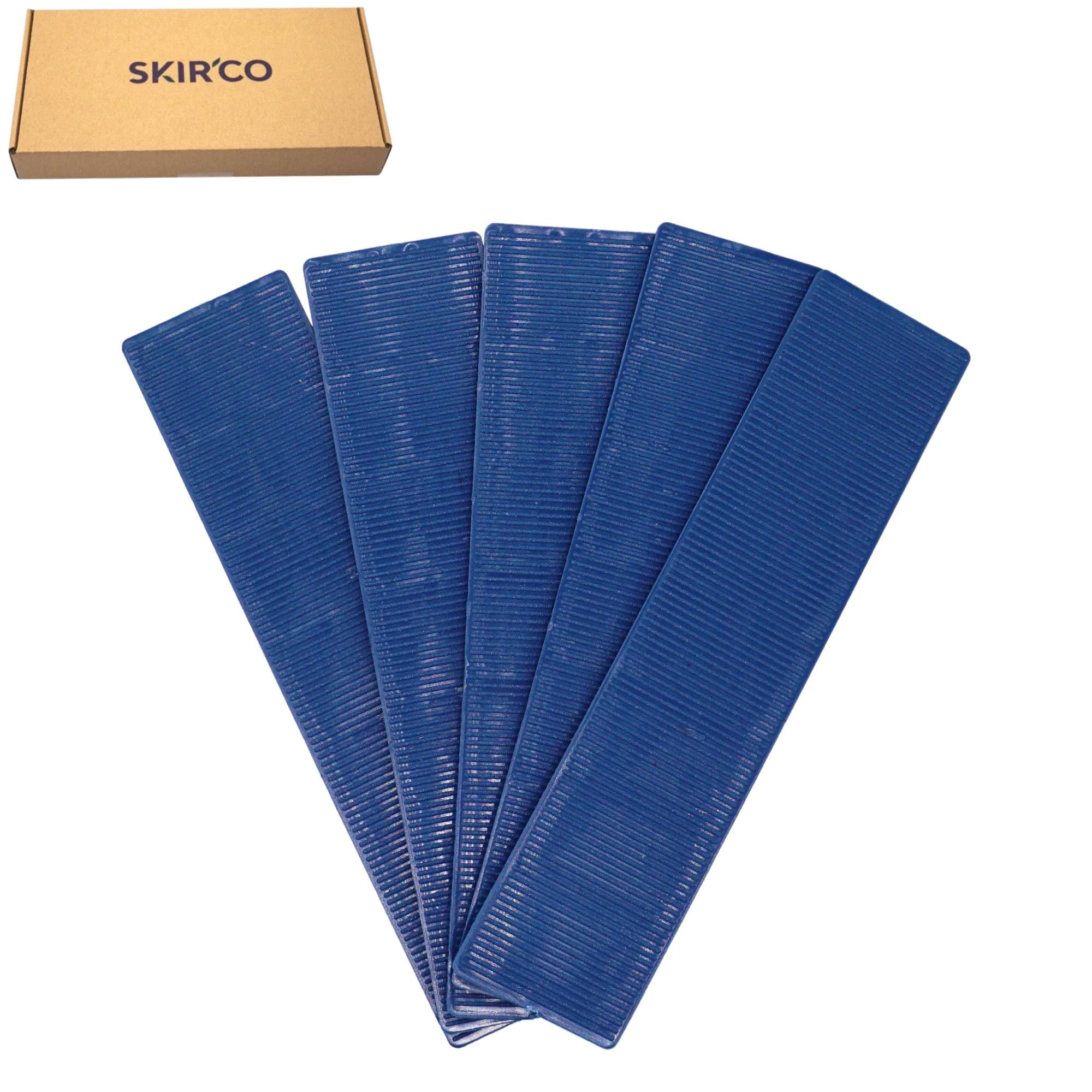 SKIR'CO (40 pcs) Plastic Flat Shims 2 mm, Glazing Packers 22 x 100 mm, Frame Spacers, Door and Window Frame Packers - Image 2