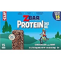 Vista 13 de Zbar Protein - Barritas crujientes con sabor a chocolate y menta, hechas con avena orgánica, sin OMG, 0.18 onzas de proteína, barras de proteínas