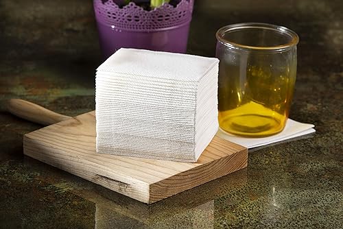 Miniatura 3 de Servilletas de cóctel, servilletas desechables de lino de lujo como Airlaid, suaves y absorbentes, servilletas de cóctel para cocina, fiestas,