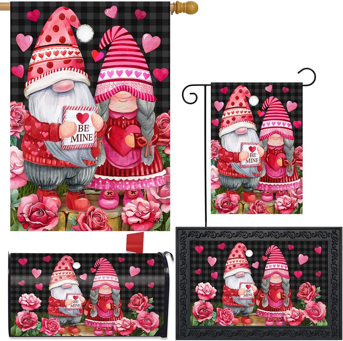 Briarwood Lane Valentine's Gnomes Holiday Design Collection