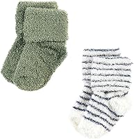 Vista 4 de Hudson Baby - Calcetines de algodón para recién nacidos y Terry para bebé niña