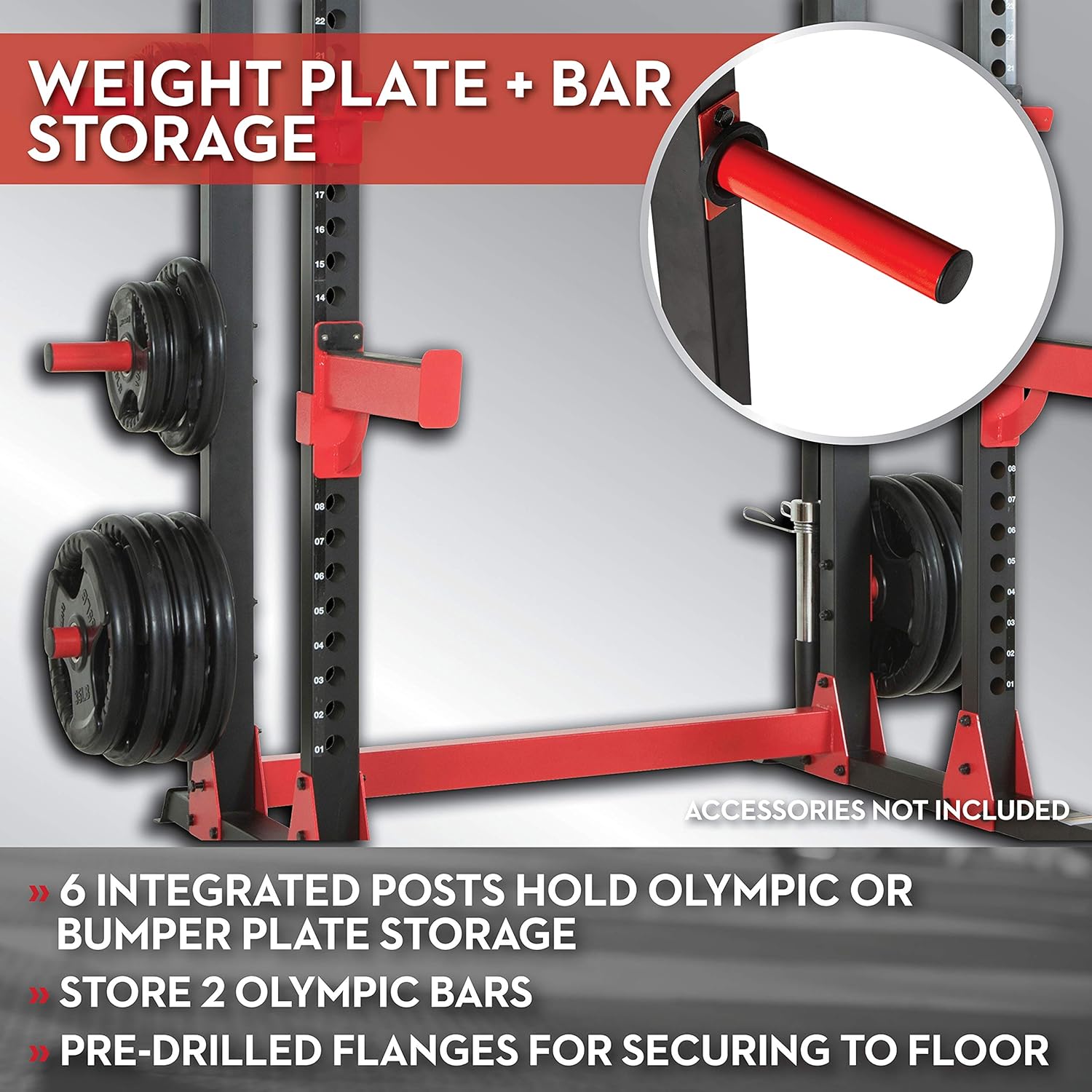 Lifeline C1 Pro Power Squat Rack System for Weight Training and Body Building - Full or Half Rack Models Available