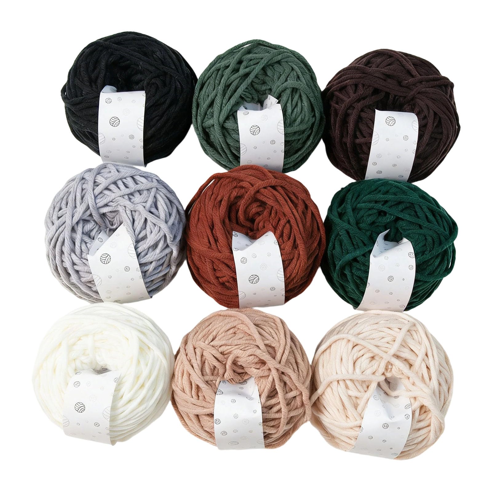 Carotoe C Arotoe Assorted Olor Otton Thread For Bracelets Necklace Making And Decorative Sewing Projects Vibranting Selection Raft Thread Home Decoration