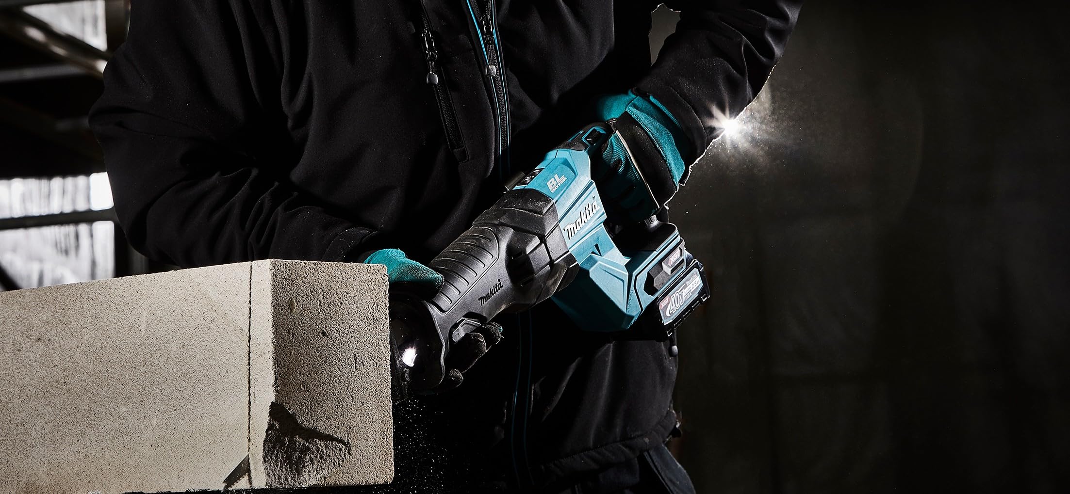Scie sabre récipro 40V XGT (Produit seul) - MAKITA JR001GZ