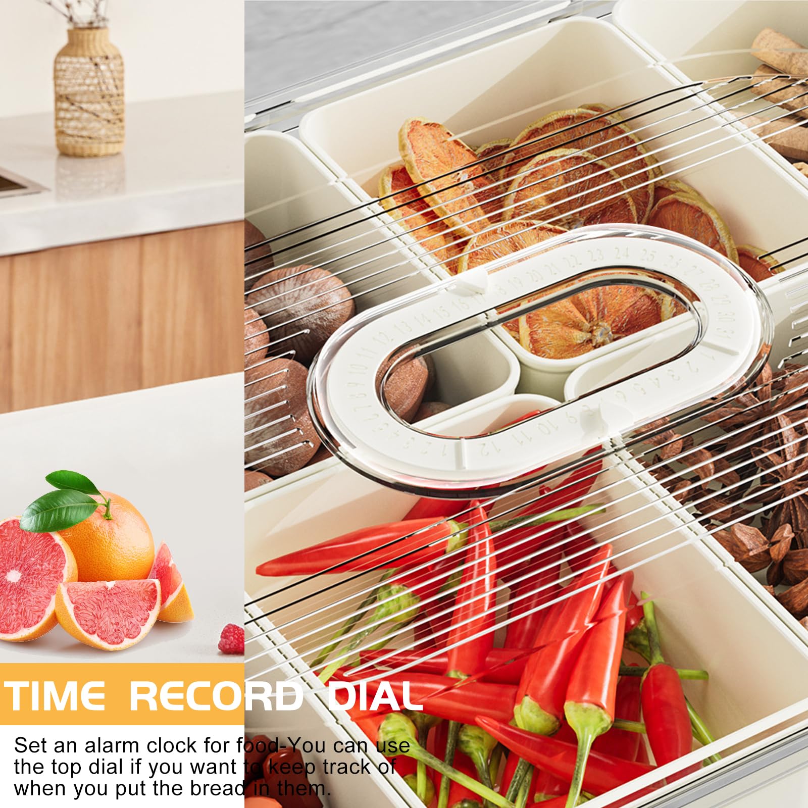 Amazon.com | Snackle Box Container with Insulated Bag & 4 Forks